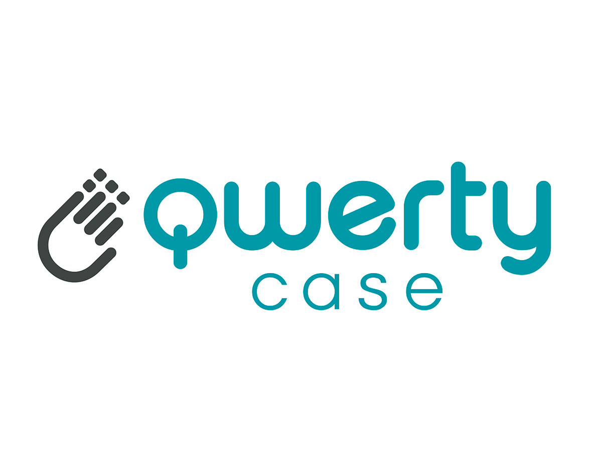 advertisement: Qwertycase, accessibility for all. Input assistants for smartphones for the visually impaired.